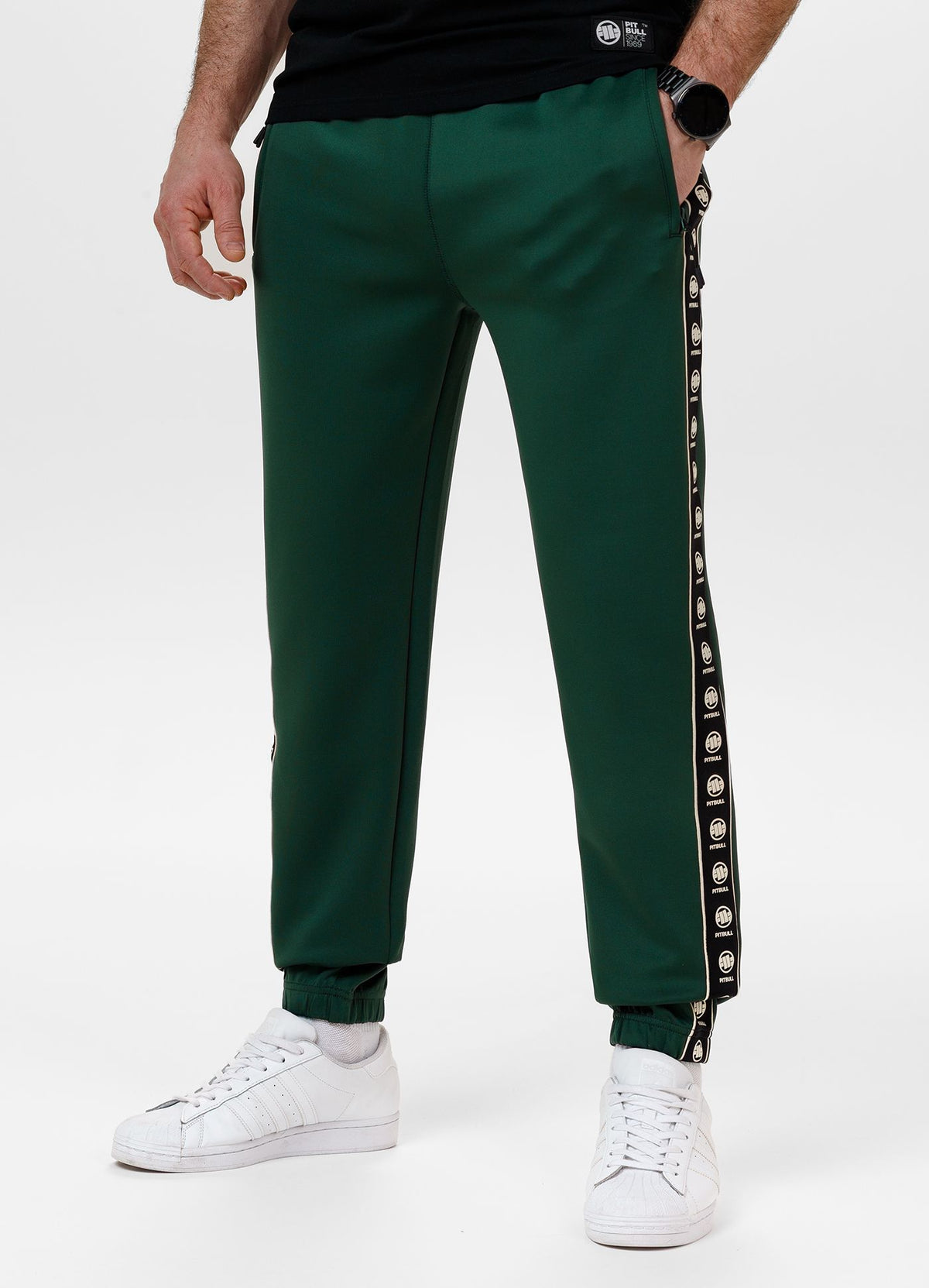 Men&#39;s Sweatpants Oldschool POWERS - Green