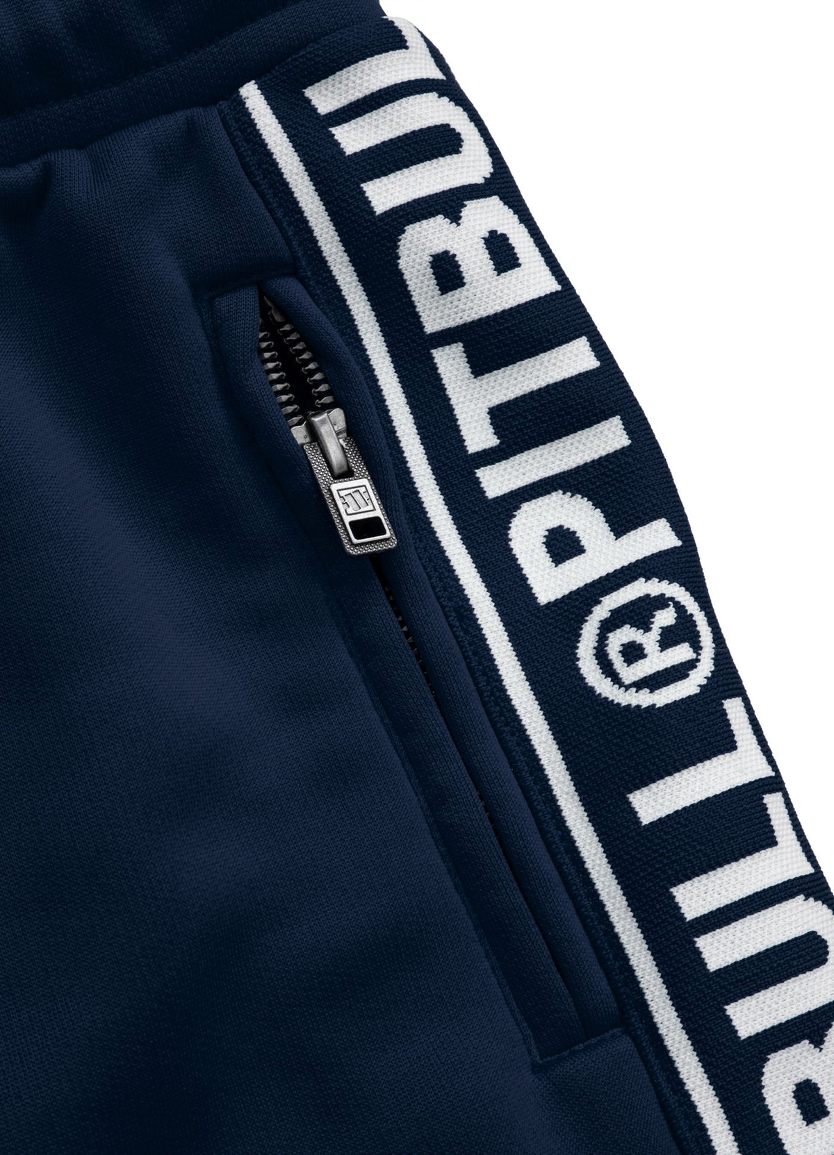 Men&#39;s Sweatpants Oldschool Tape Logo - Navy