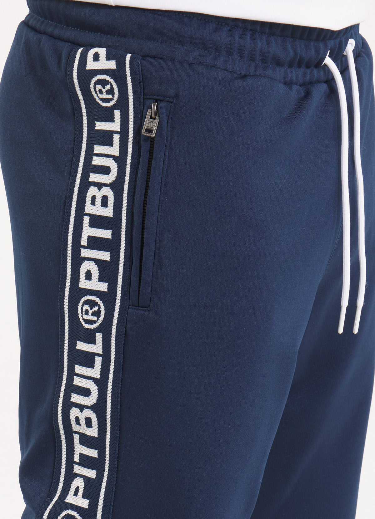 Men&#39;s Sweatpants Oldschool Tape Logo - Navy