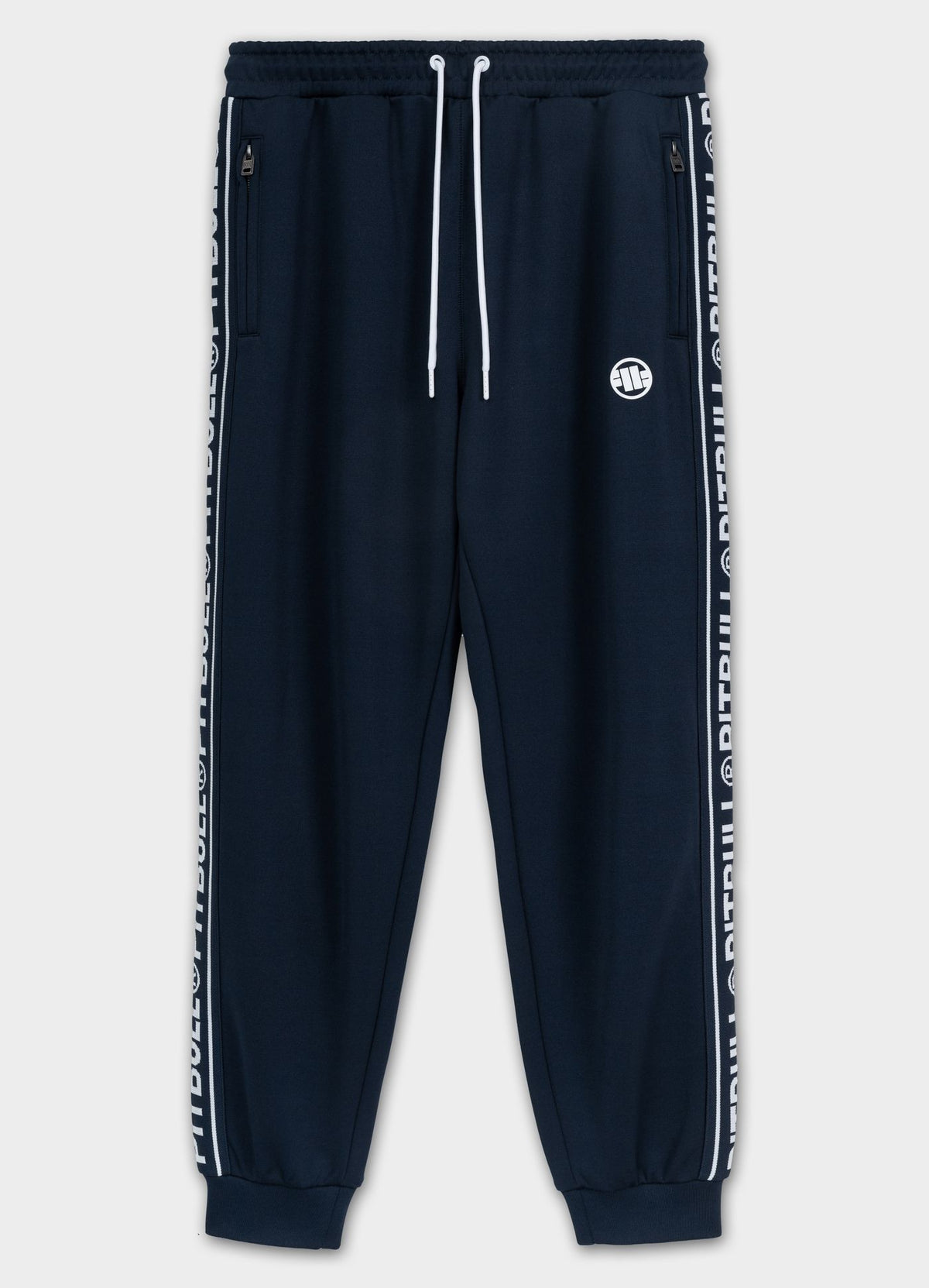 Men&#39;s Sweatpants Oldschool Tape Logo - Navy