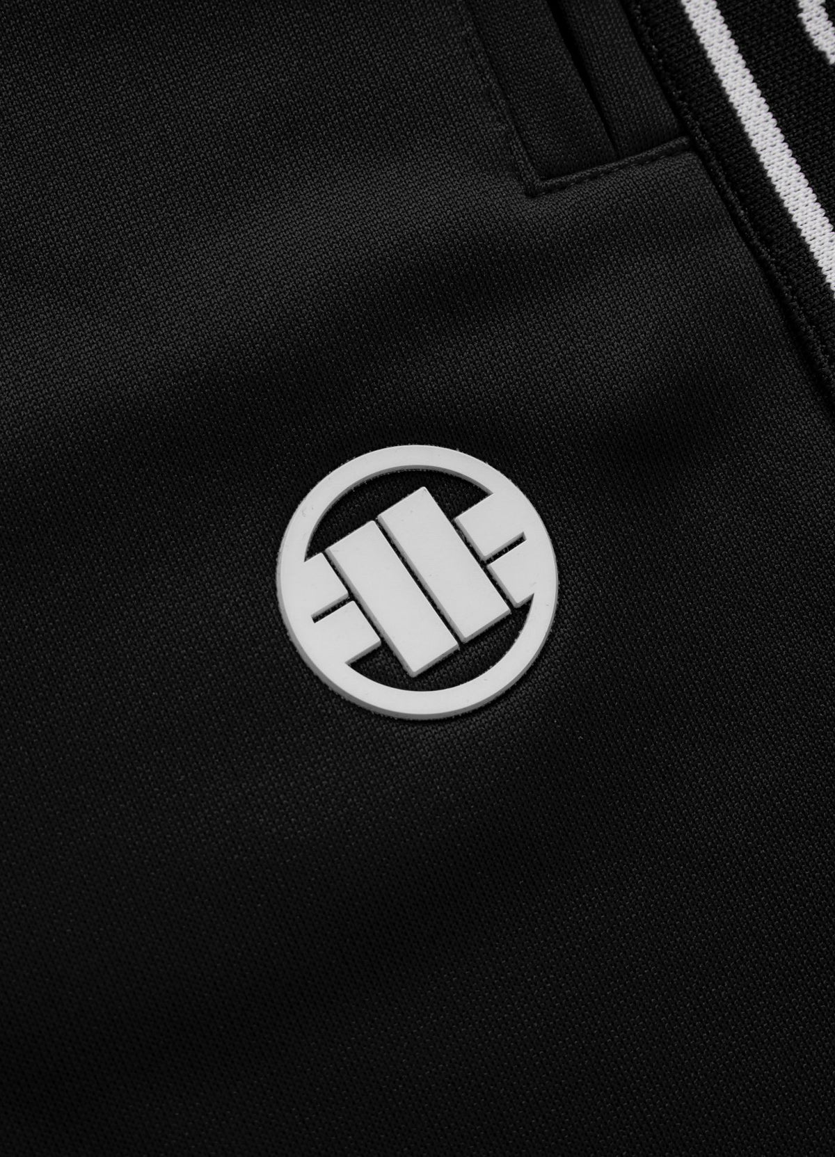 Men&#39;s Sweatpants Oldschool Tape Logo - Black