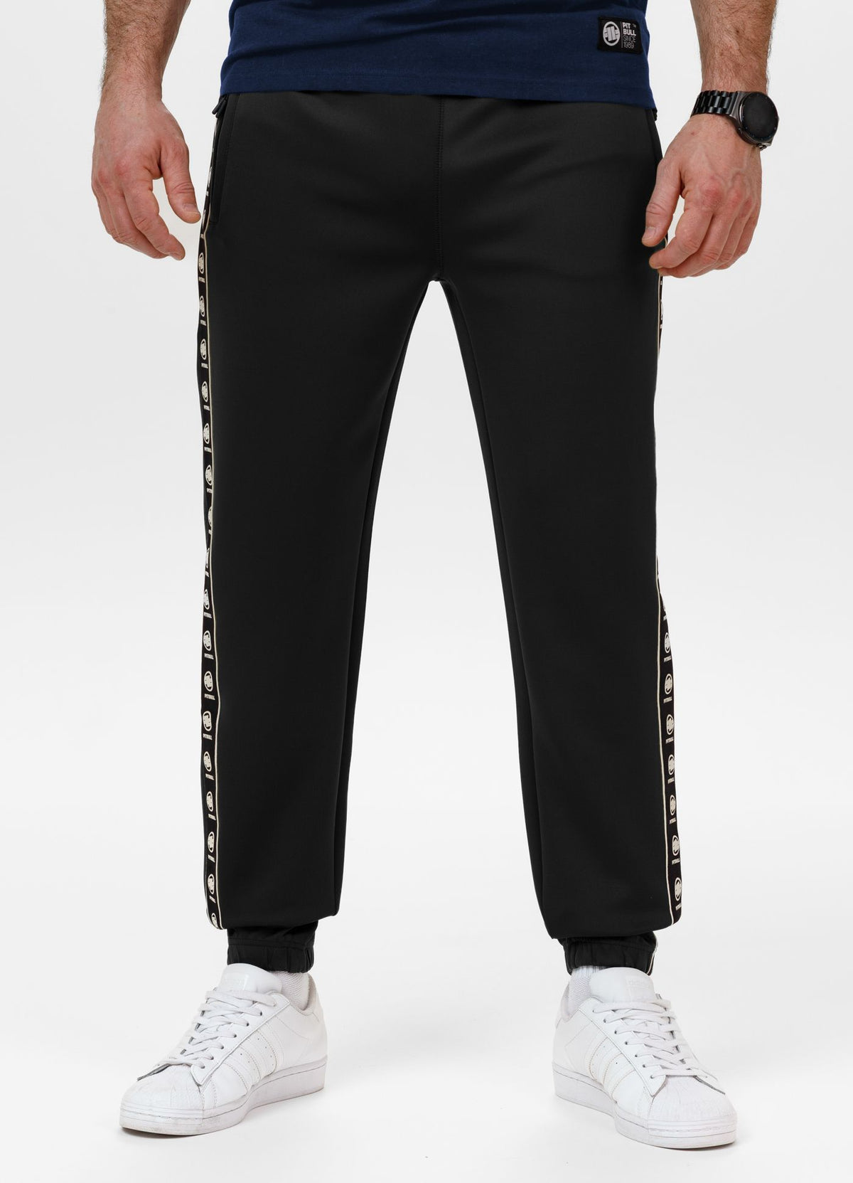Men&#39;s Sweatpants Oldschool POWERS - Black