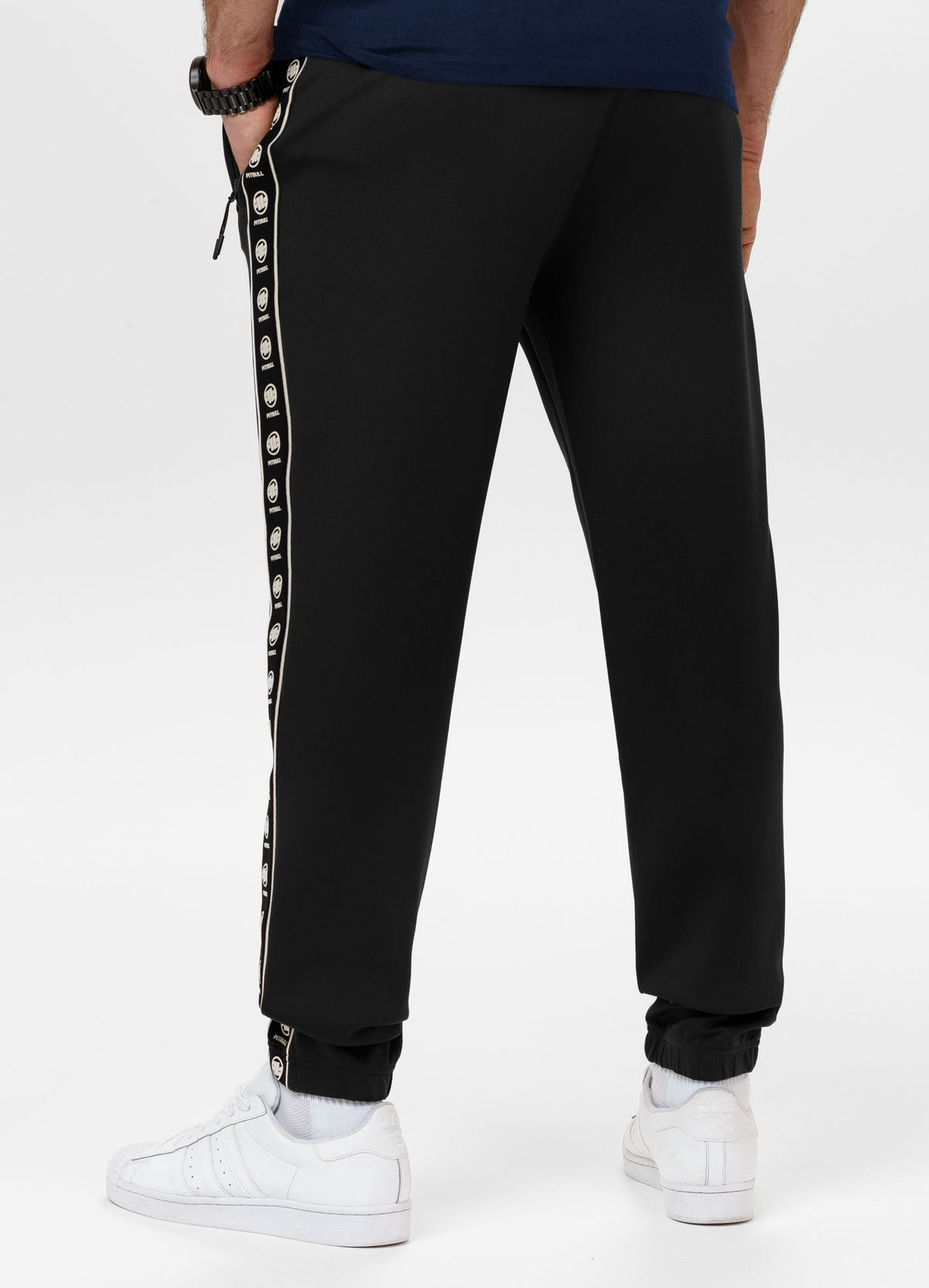 Men&#39;s Sweatpants Oldschool POWERS - Black