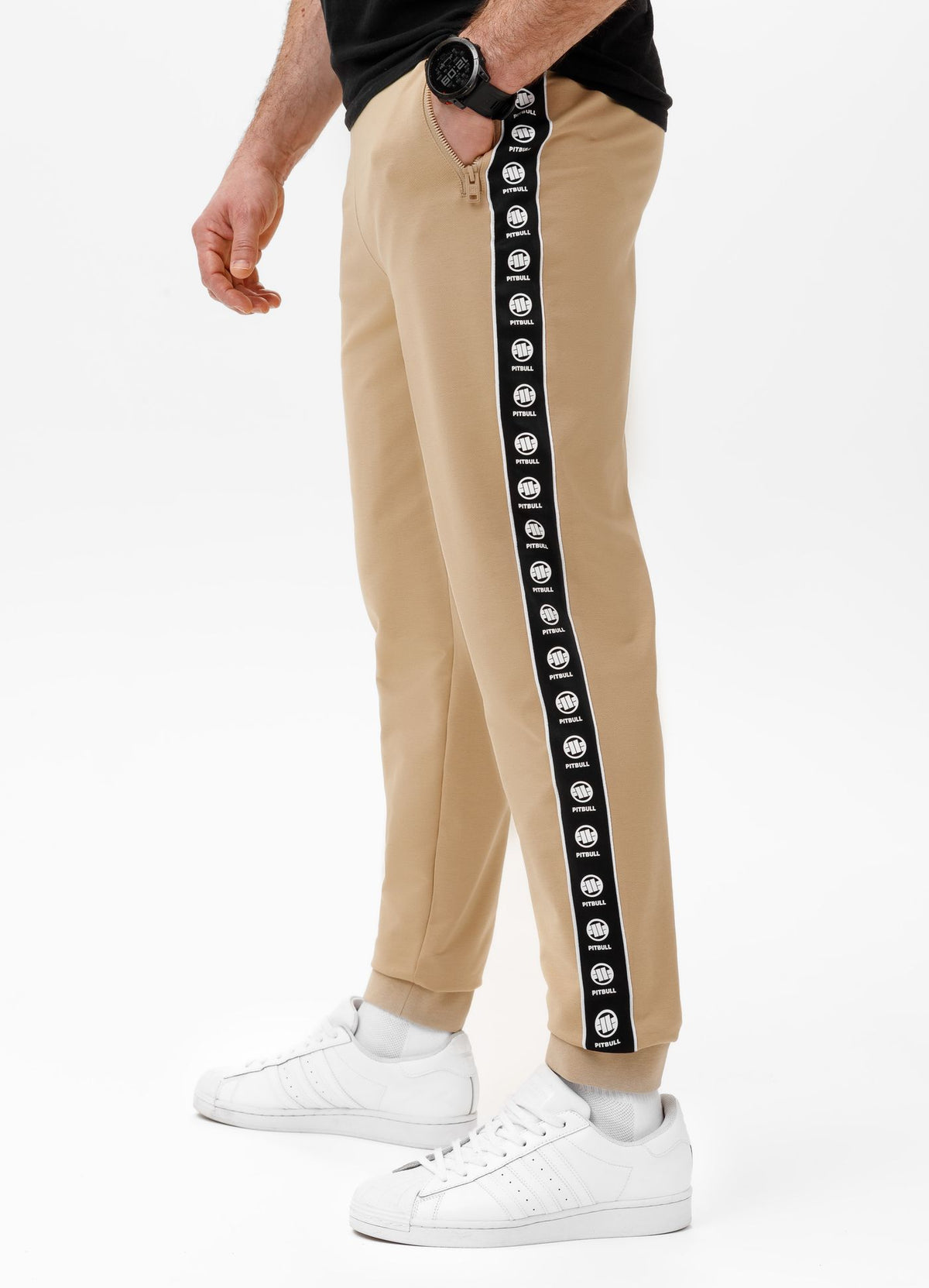 Men&#39;s Sweatpants TAPE NUGGET - Light sand