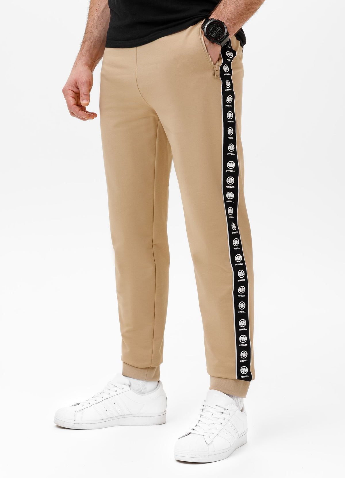 Men&#39;s Sweatpants TAPE NUGGET - Light sand