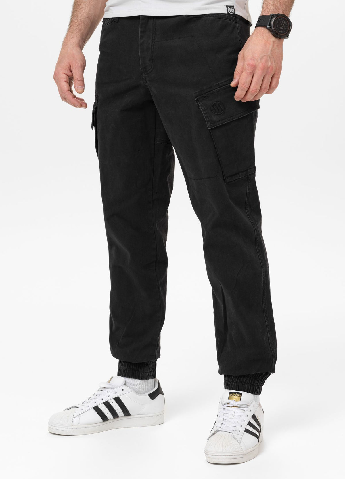 Men&#39;s Cargo Pants SCOTT - Black