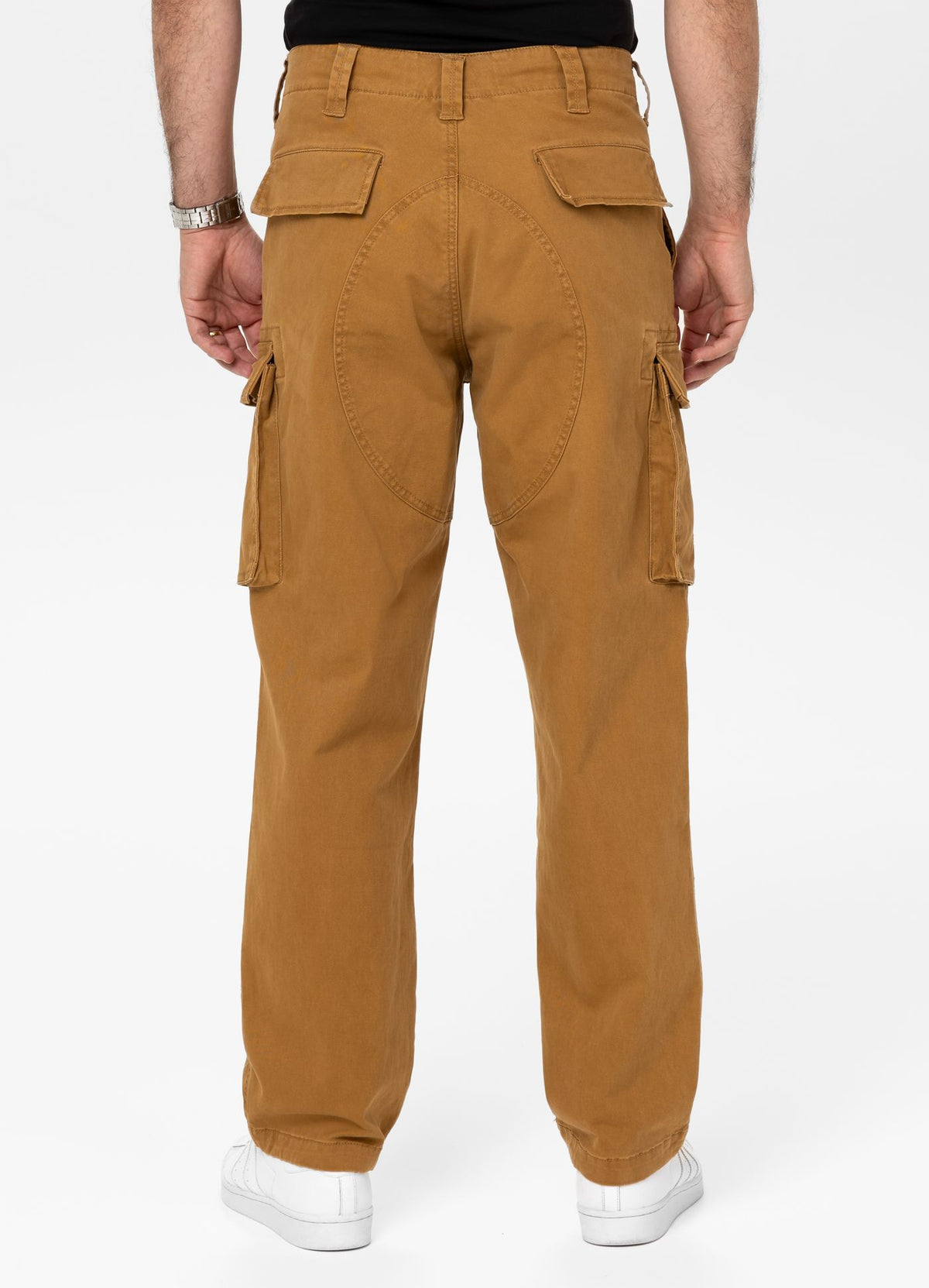 Men's Cargo Pants SCOTT - Honey yellow
