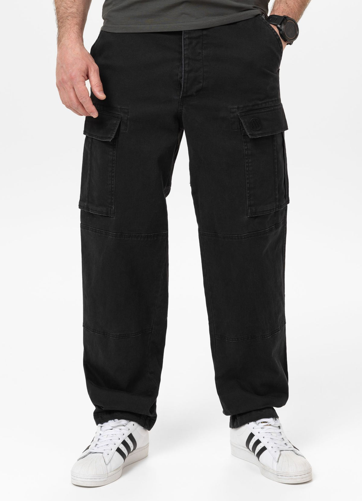 Men's cargo pants SCOTT - Black
