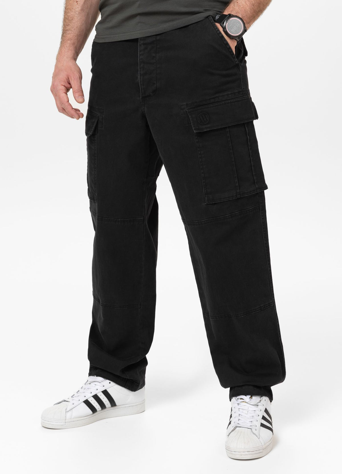 Men's cargo pants SCOTT - Black