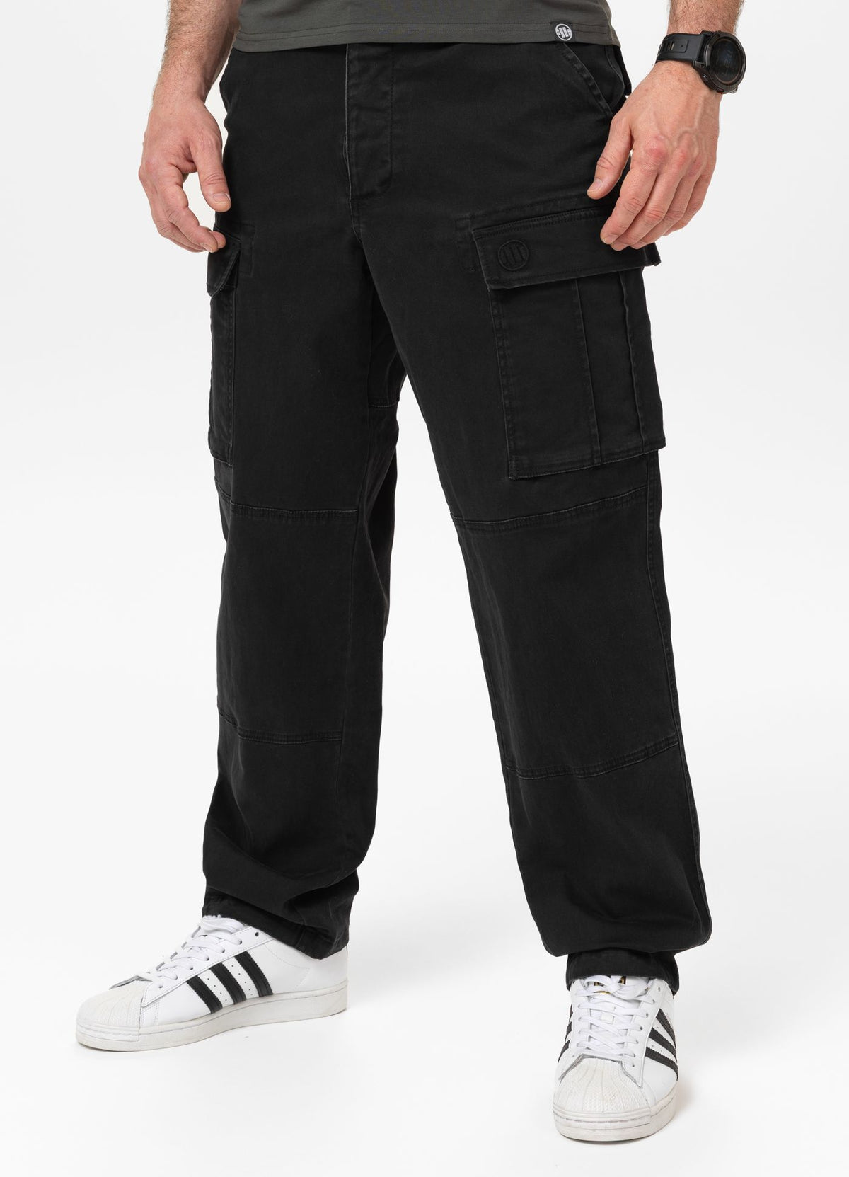 Men's cargo pants SCOTT - Black