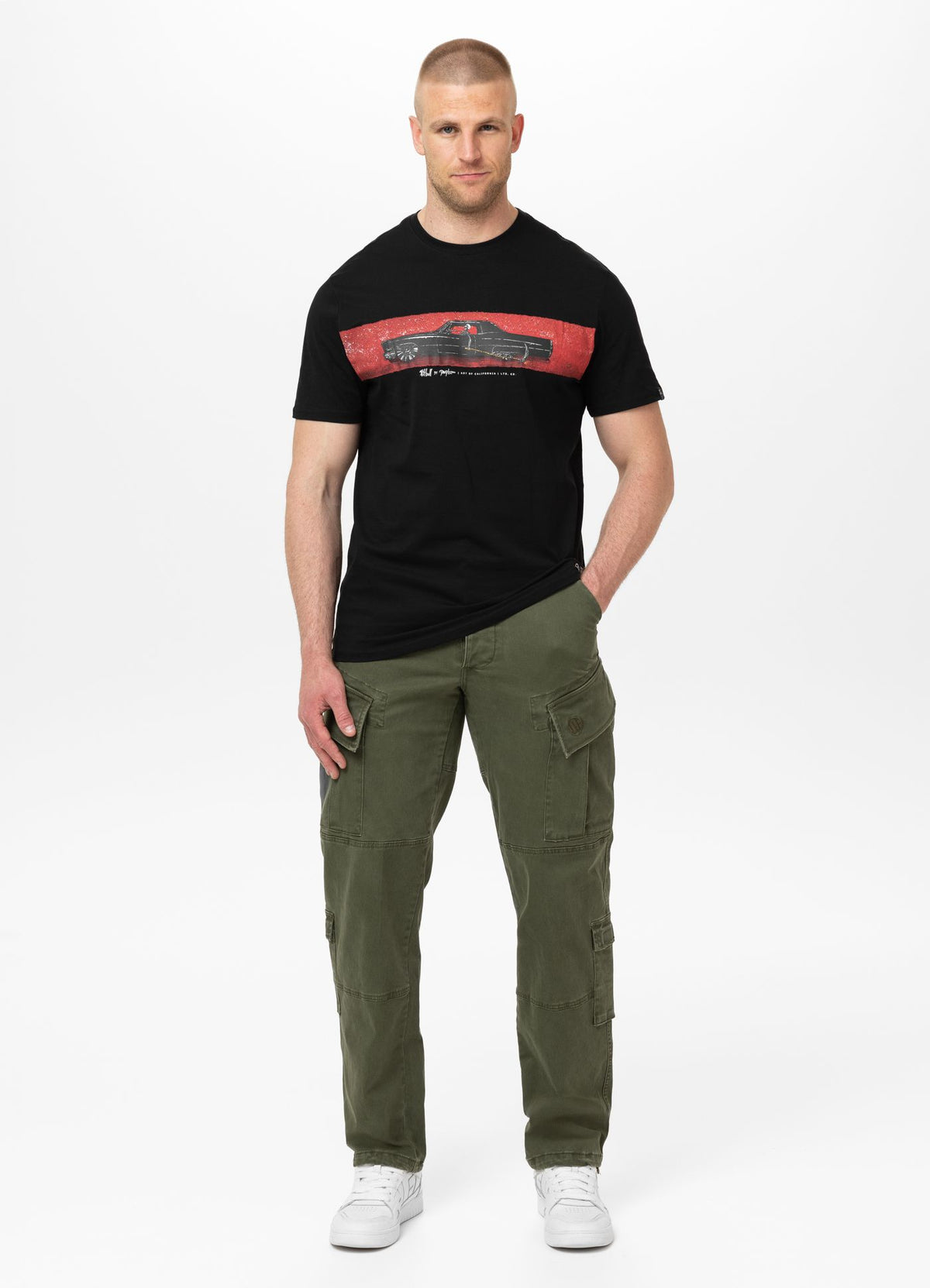 Men's Cargo Pants SCOTT - Olive