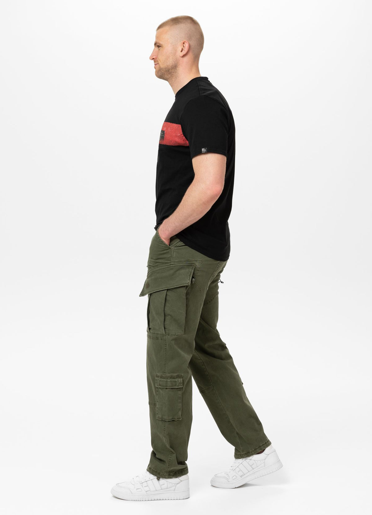 Men's Cargo Pants SCOTT - Olive