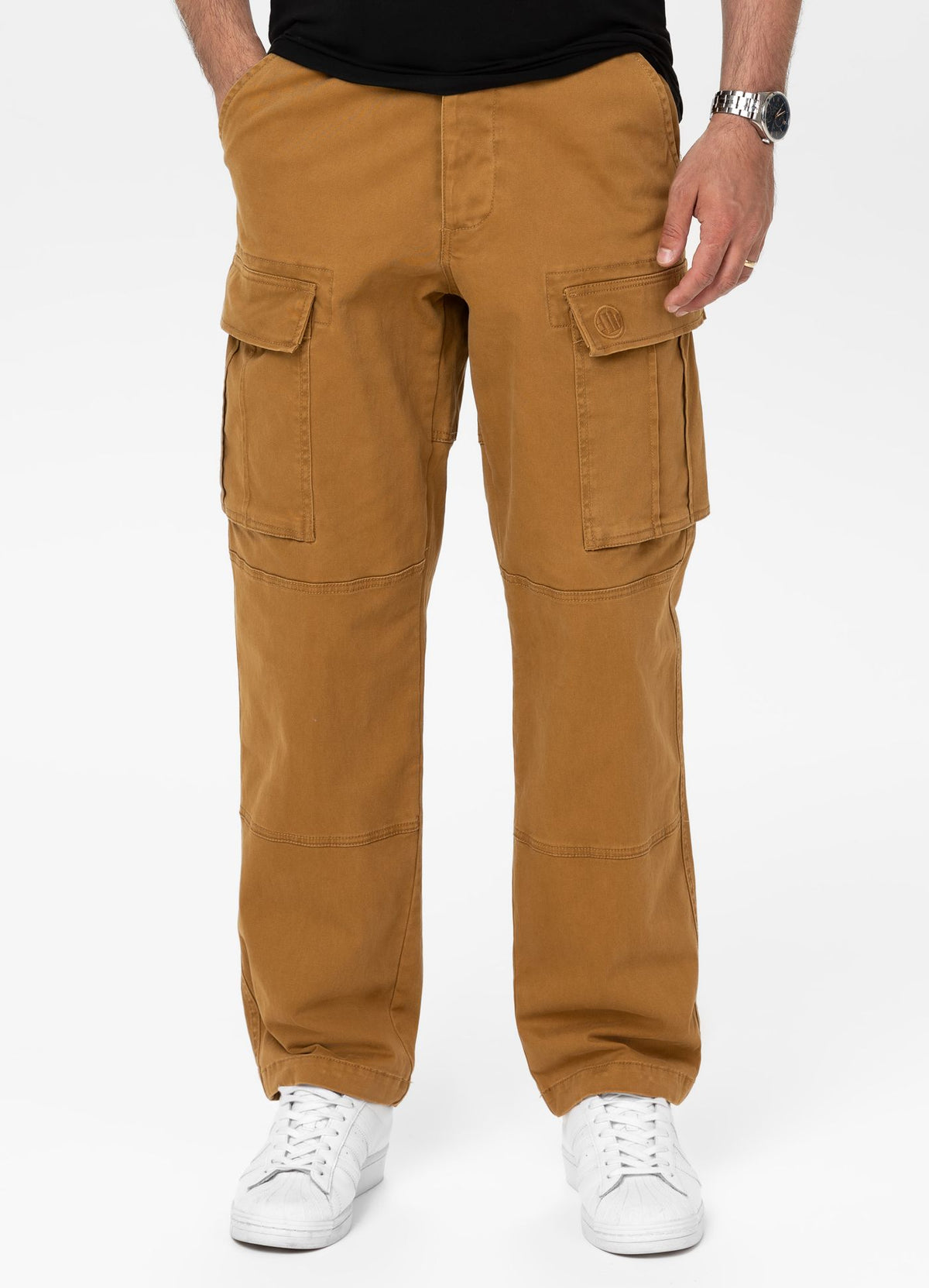 Men's Cargo Pants SCOTT - Honey yellow