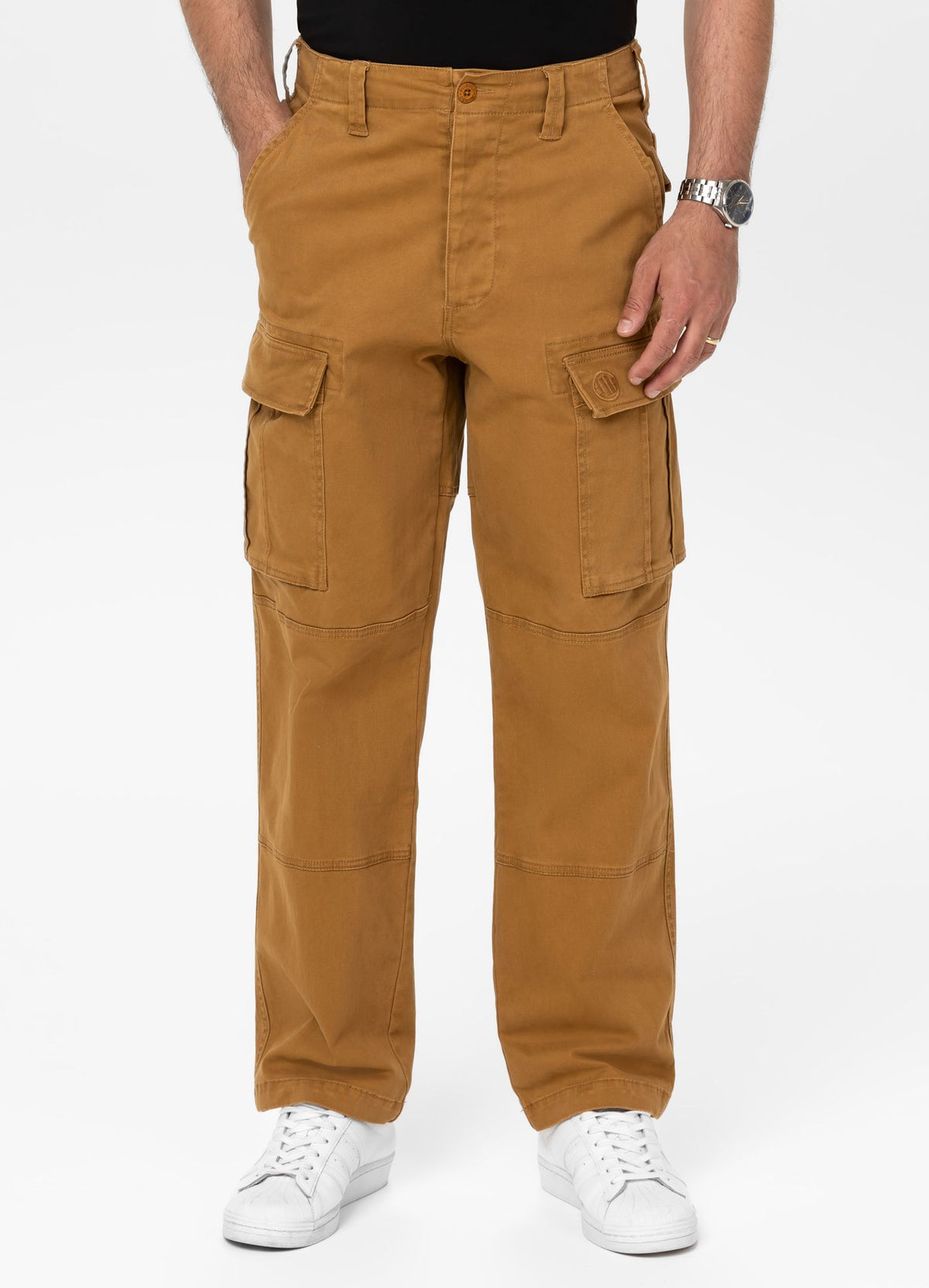 Men's Cargo Pants SCOTT - Honey yellow