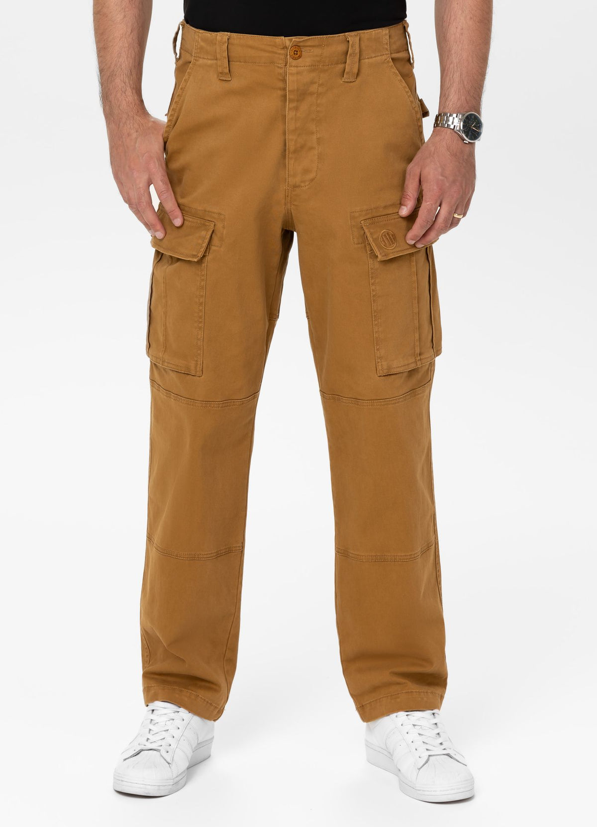 Men&#39;s Cargo Pants SCOTT - Honey yellow