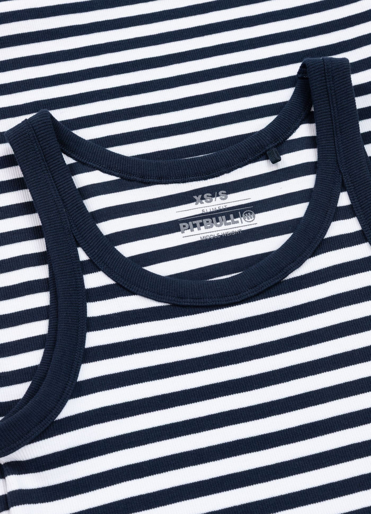 Sports dress Rib LAYLA II - Navy/White