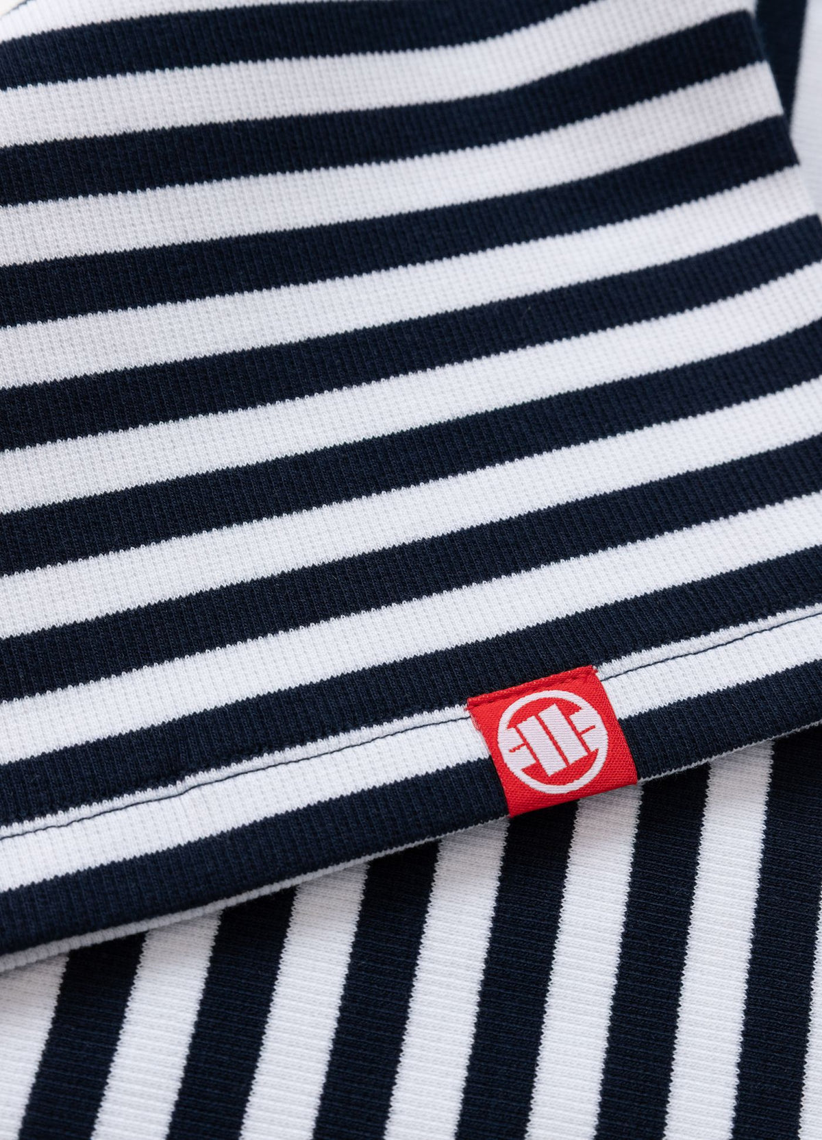 Sports dress Rib LAYLA II - Navy/White