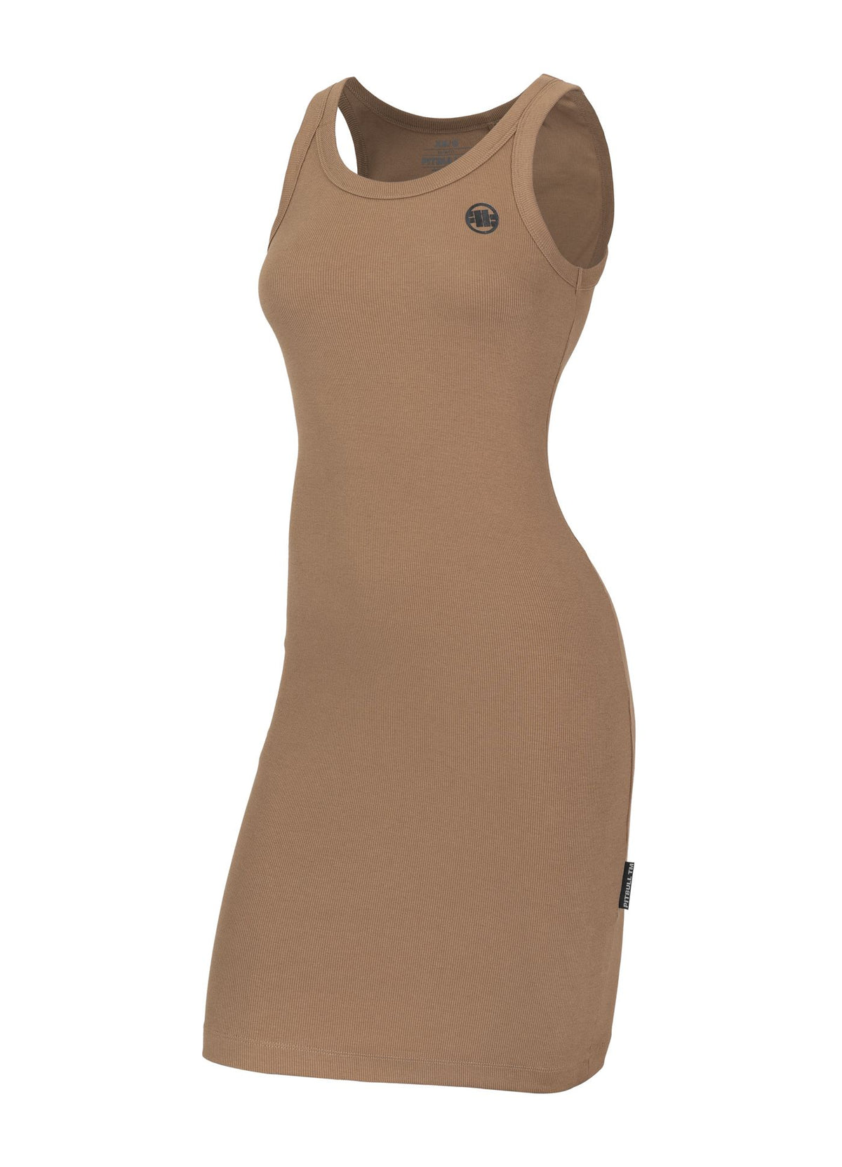 Women&#39;s Sports dress Rib LAYLA - Coyote brown