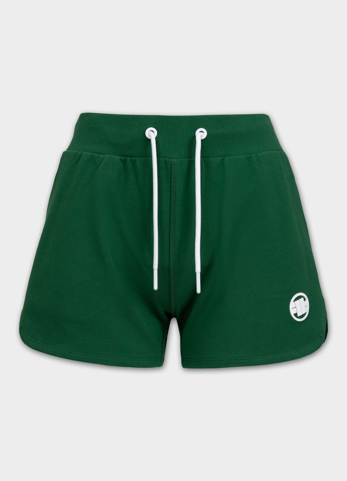 Women&#39;s sweat shorts French Terry FLORIDA - Dark green