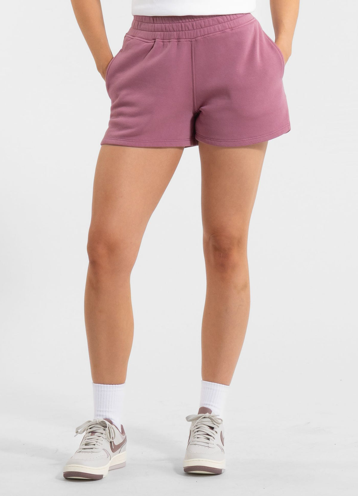 Women&#39;s sweat shorts Washed MANZANITA HEART