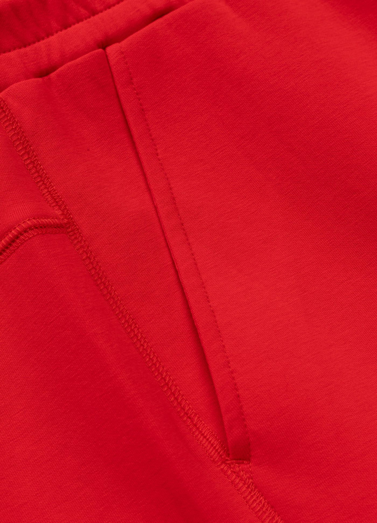 Men&#39;s Sweatshorts DOGWOOD POCKET - Fluo Red