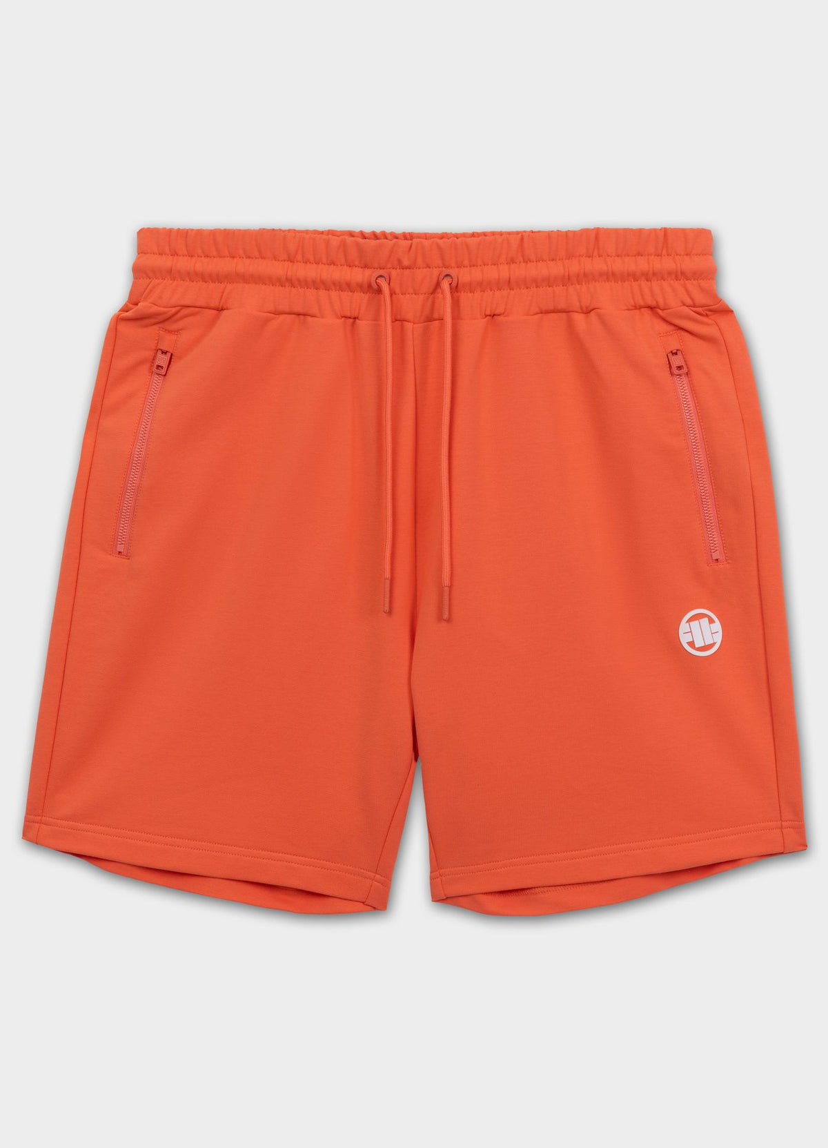 Men&#39;s sweat shorts NUGGET - Bright salmon