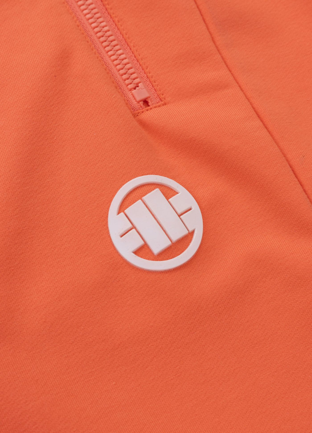 Men&#39;s sweat shorts NUGGET - Bright salmon