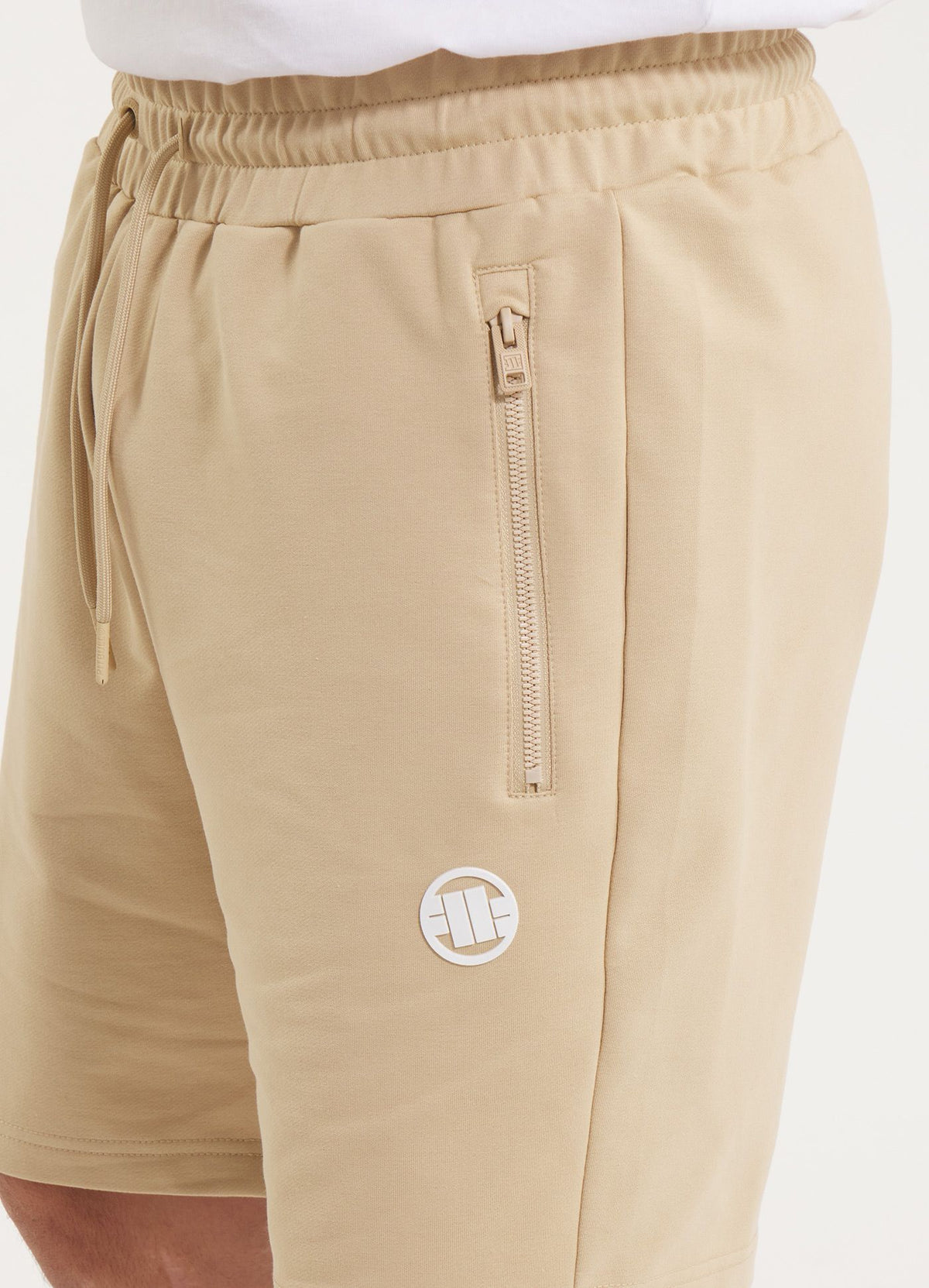 Men&#39;s sweat shorts NUGGET - Light sand