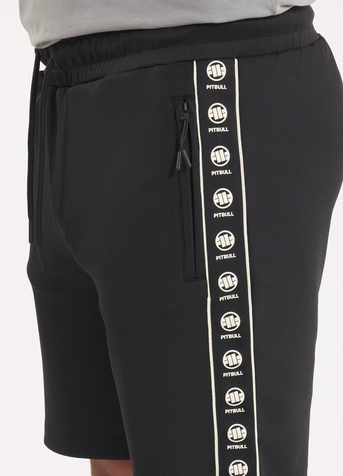 Men&#39;s Sweatshorts Oldschool POWERS - Black