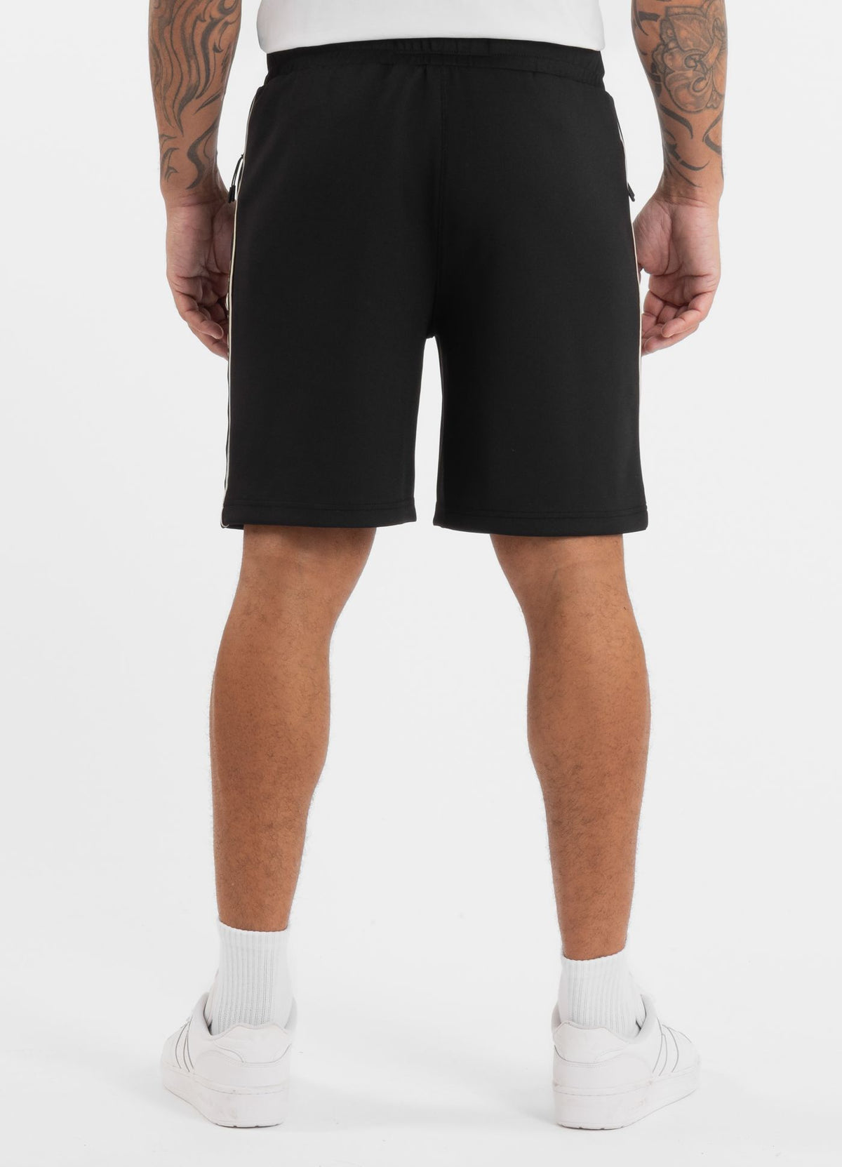 Men&#39;s Sweatshorts Oldschool POWERS - Black