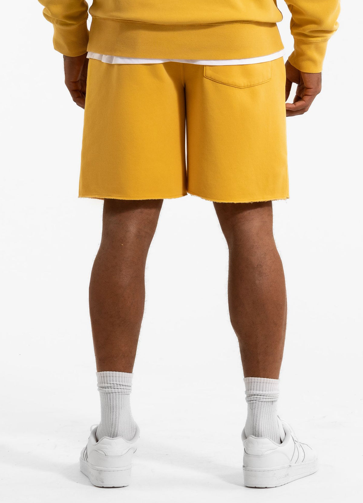 Men&#39;s Sweat shorts Washed Lancaster II - Washed yellow