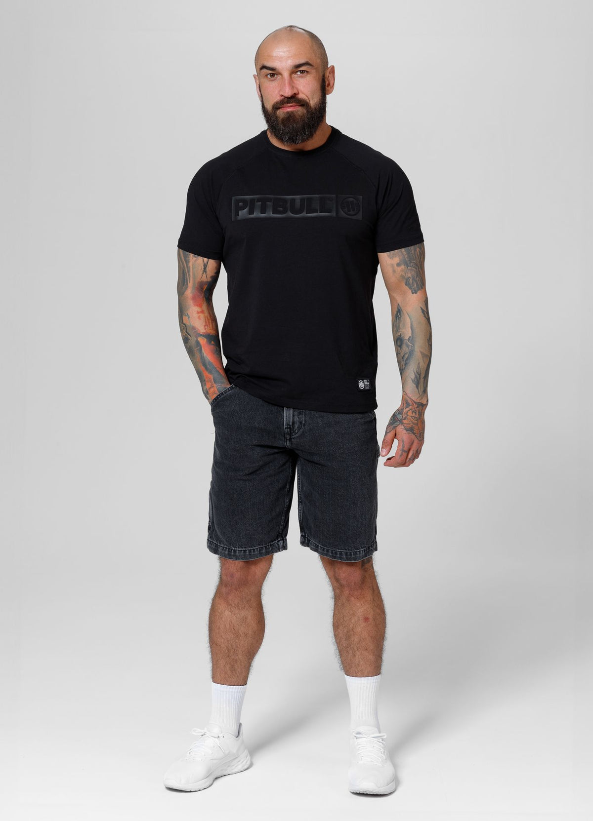 Denim shorts Black Denim Carpenter