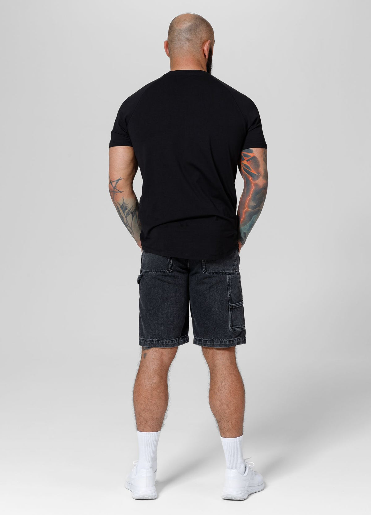 Denim shorts Black Denim Carpenter