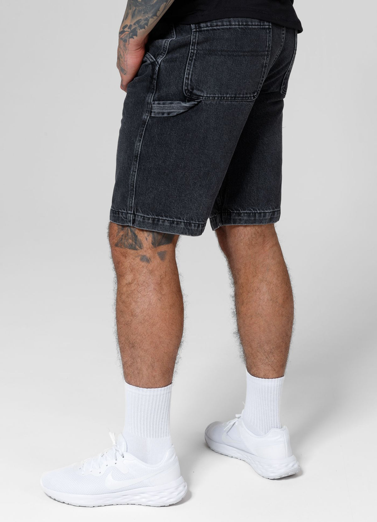 Denim shorts Black Denim Carpenter