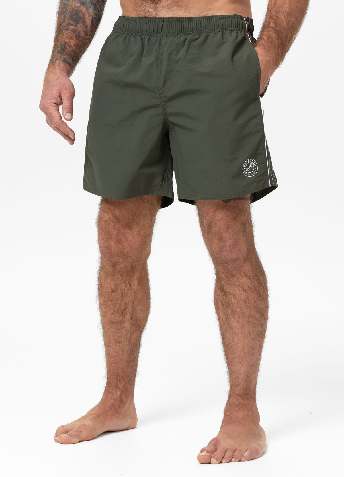 Men's Boardshorts CROWNHILL - Dark Olive