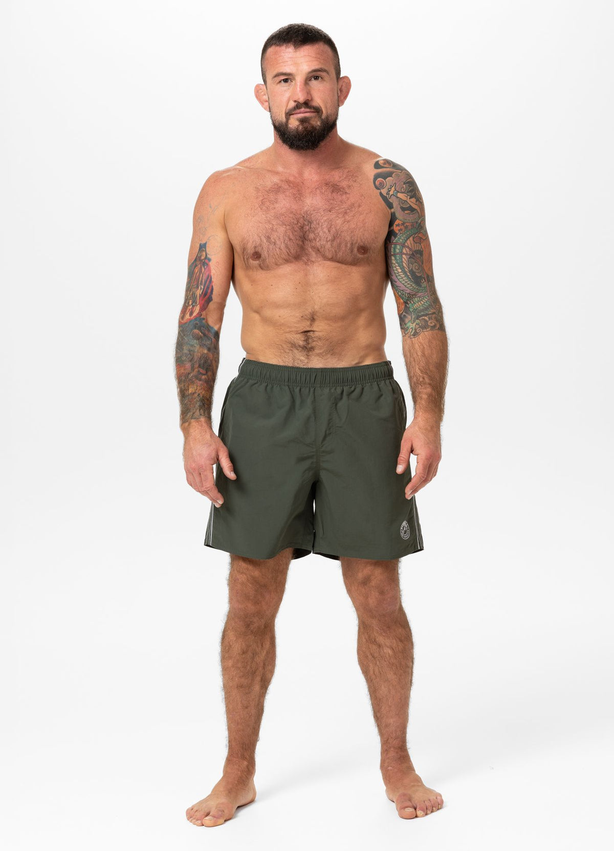 Men's Boardshorts CROWNHILL - Dark Olive