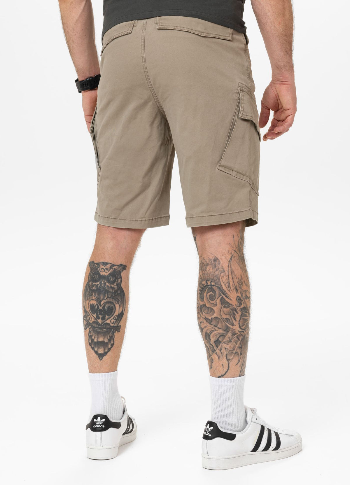 Men's Cargo Shorts SCOTT - Light Sand