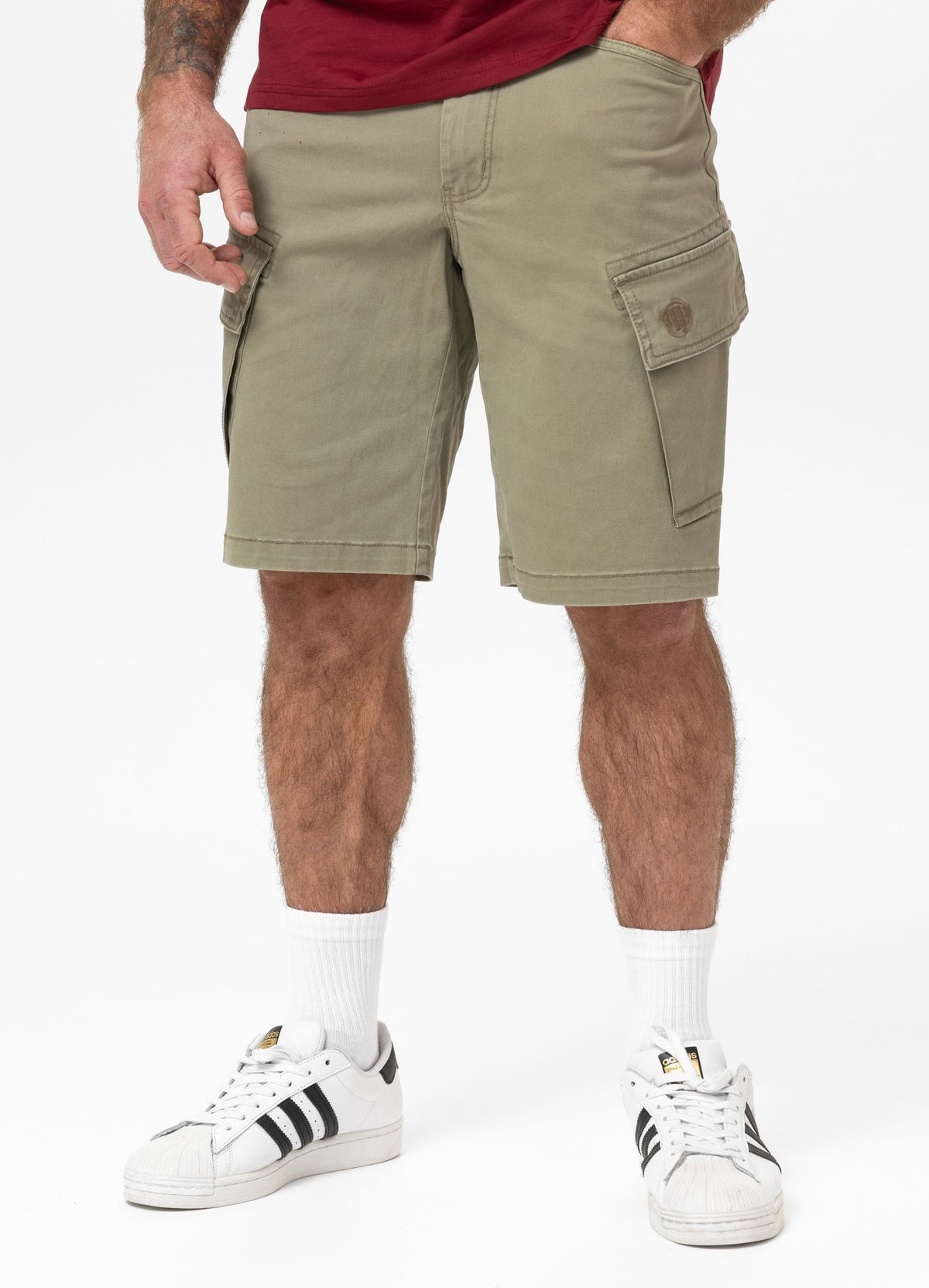 Men&#39;s Cargo Shorts SCOTT - Gray Harbour