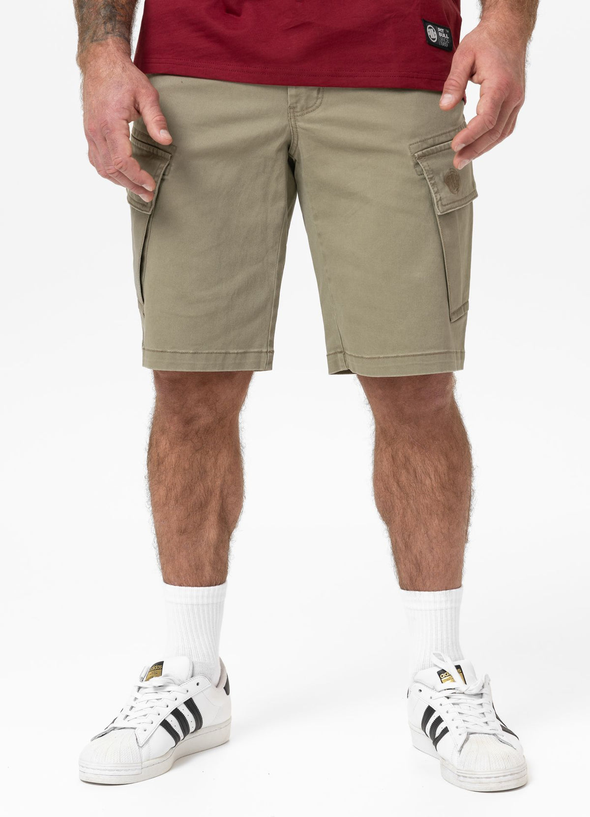 Men&#39;s Cargo Shorts SCOTT - Gray Harbour