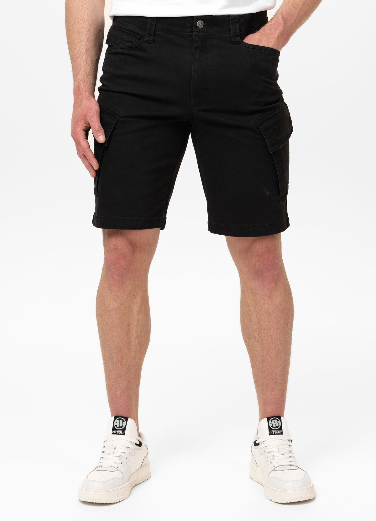 Men's Cargo Shorts SCOTT - Black