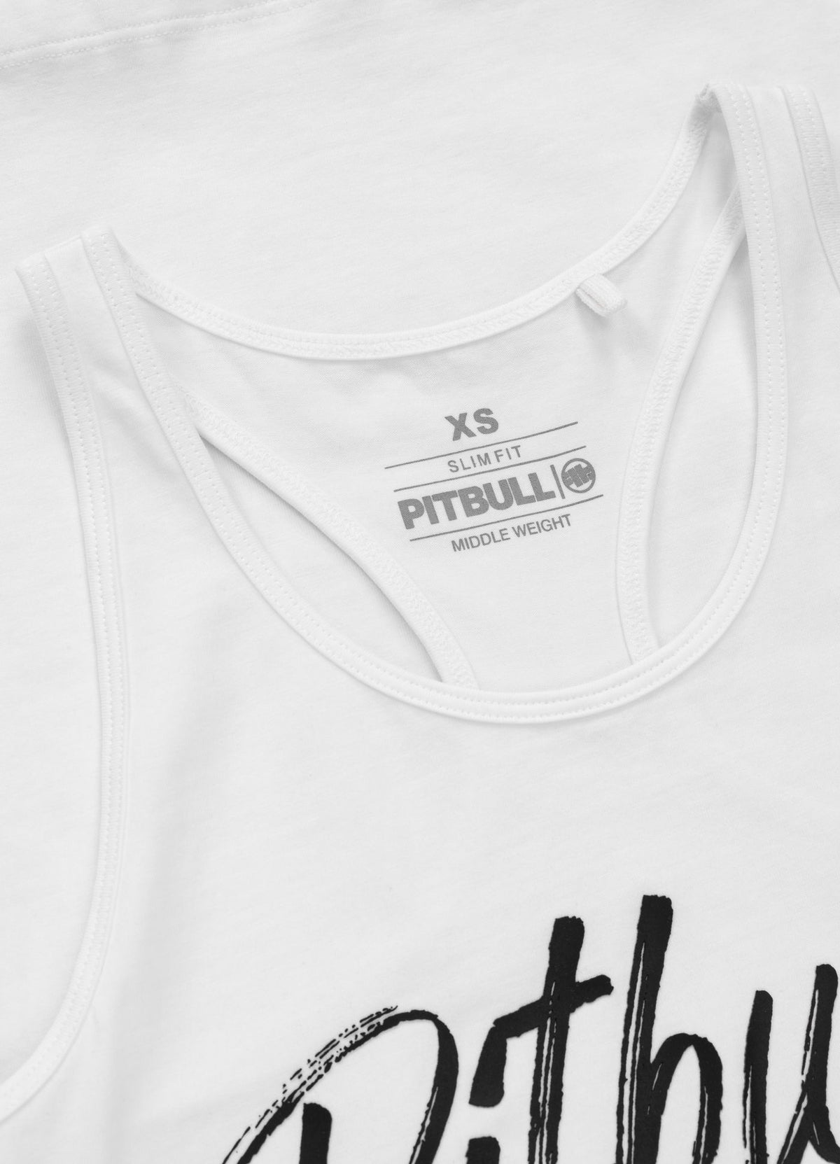 Women's Tank Top Slim Fit PUPPY - White