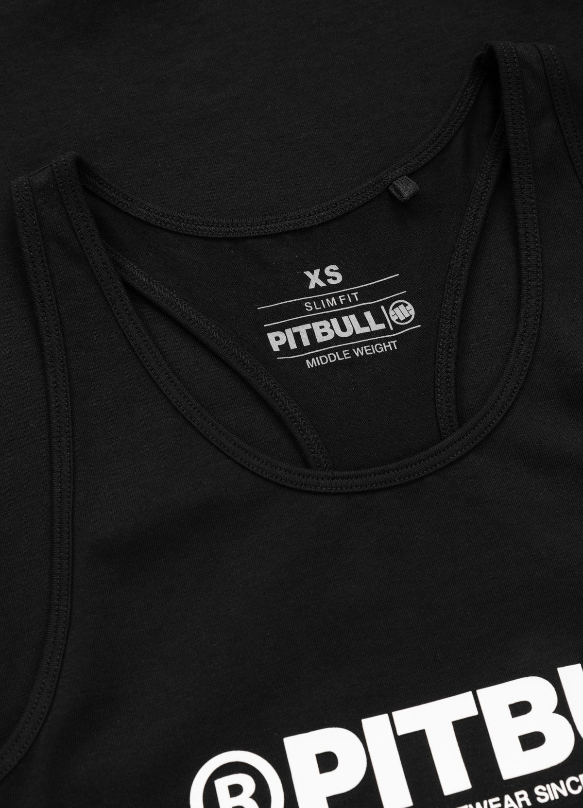 Women's Tank Top Slim Fit PITBULL R - Black
