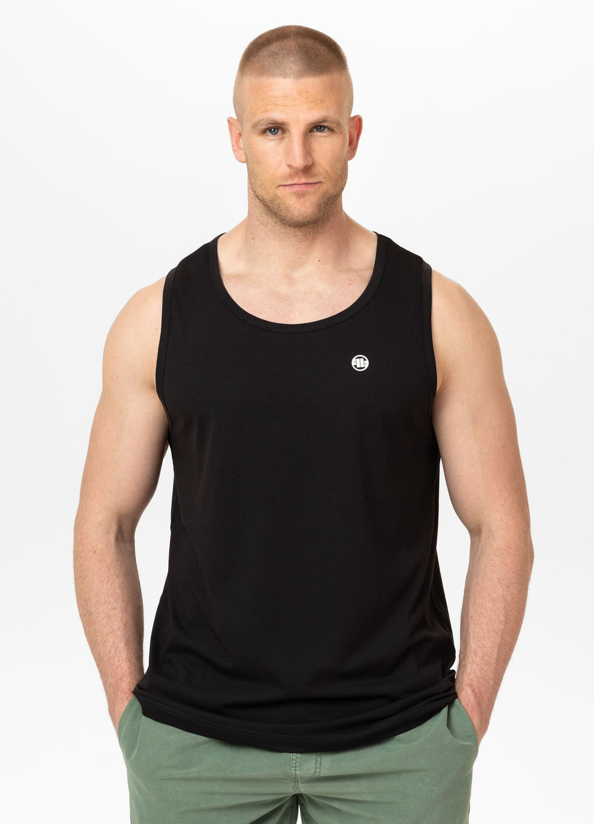 Men's Tank Top Coolmax SCOTT - Black