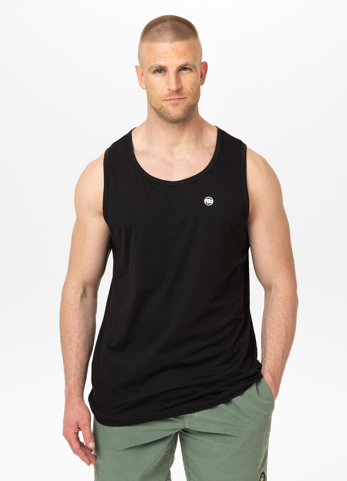Men's Tank Top Coolmax SCOTT - Black