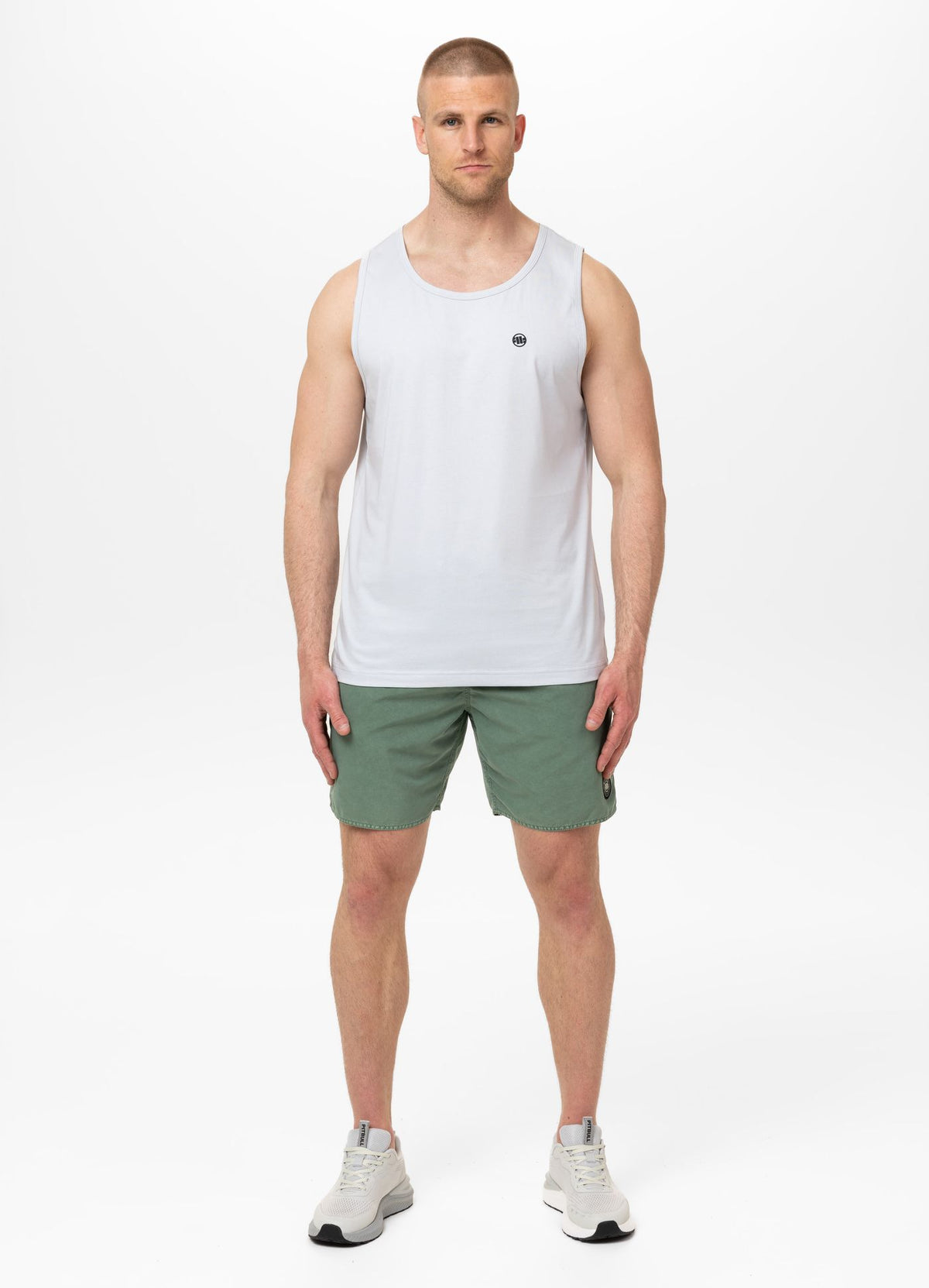 Men's Tank Top Coolmax SCOTT - Whity Blue