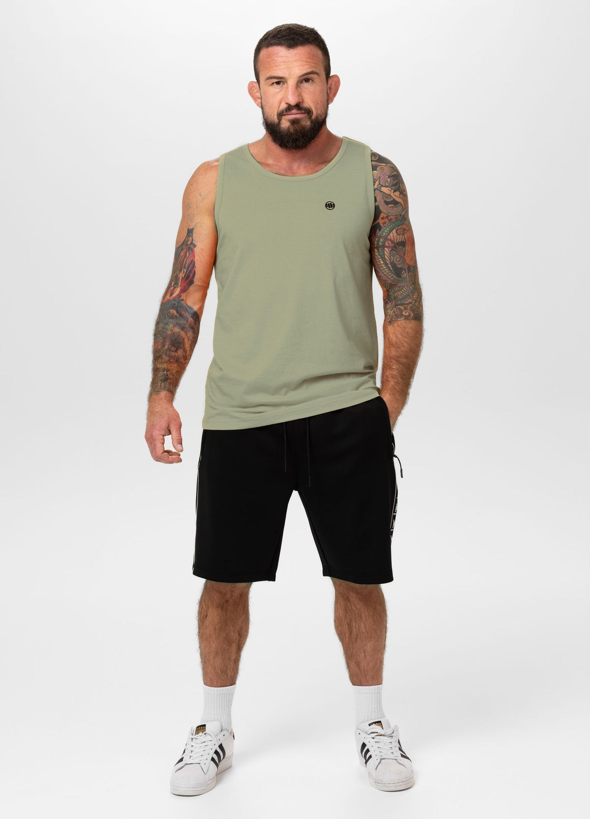 Men's Tank Top Coolmax SCOTT - Dusty Salvia
