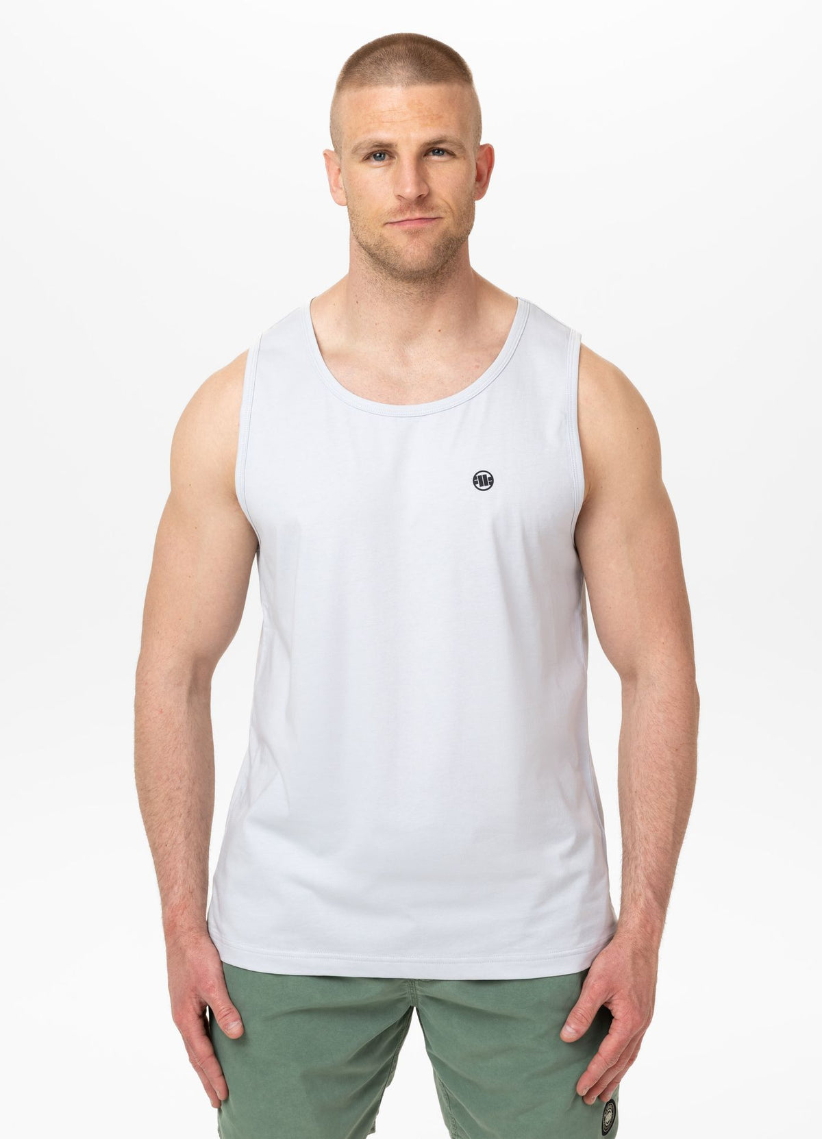 Men's Tank Top Coolmax SCOTT - Whity Blue