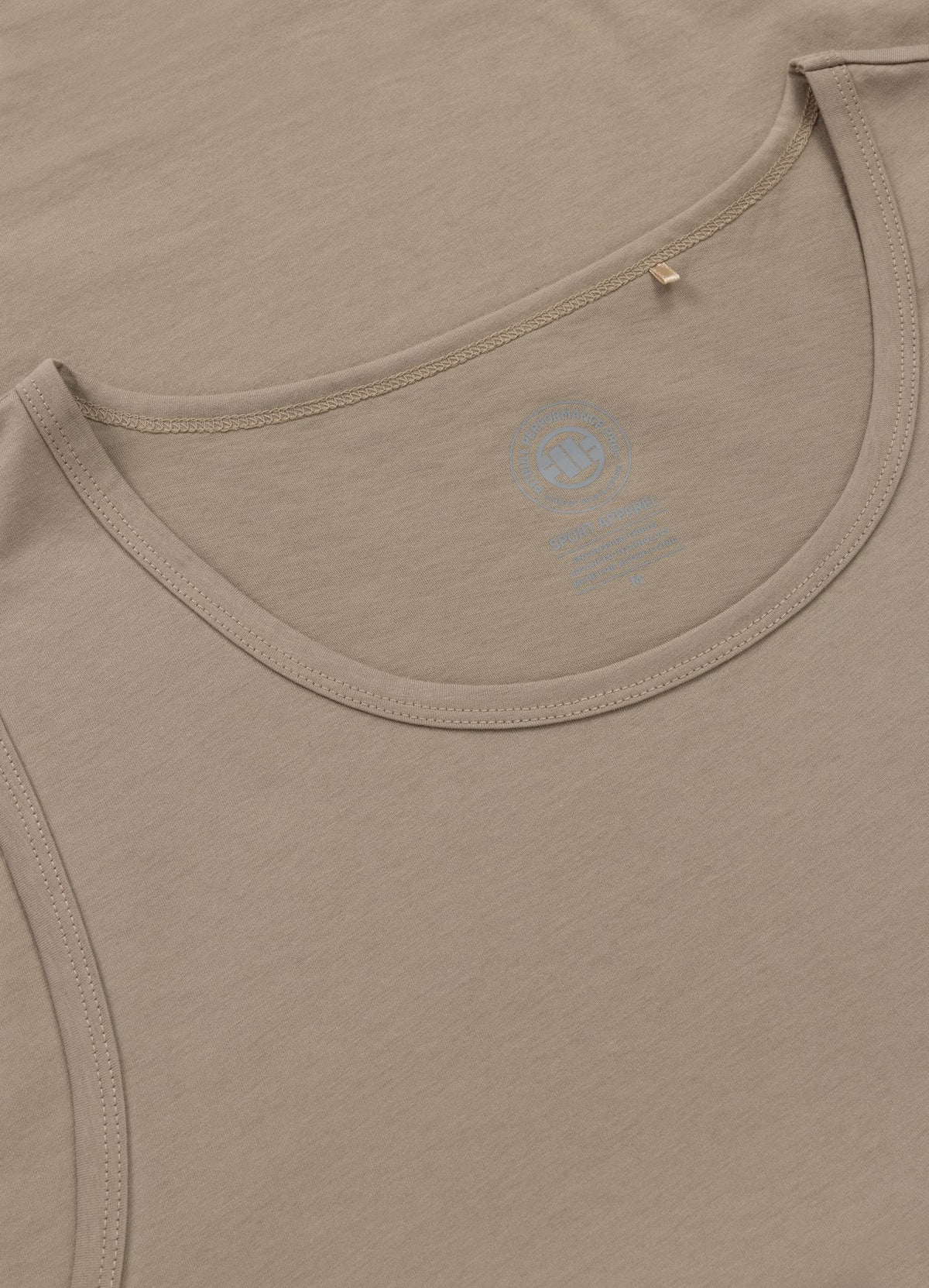 Men's Tank Top Coolmax SCOTT - Dark sand