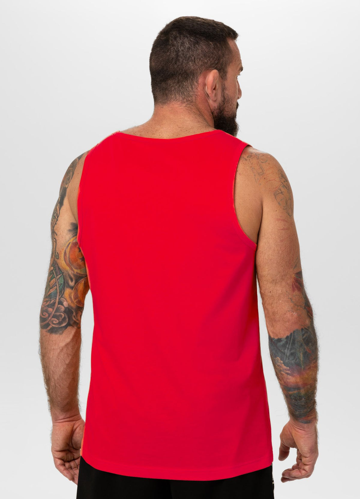 Men's Tank Top Coolmax SCOTT - Fluo red