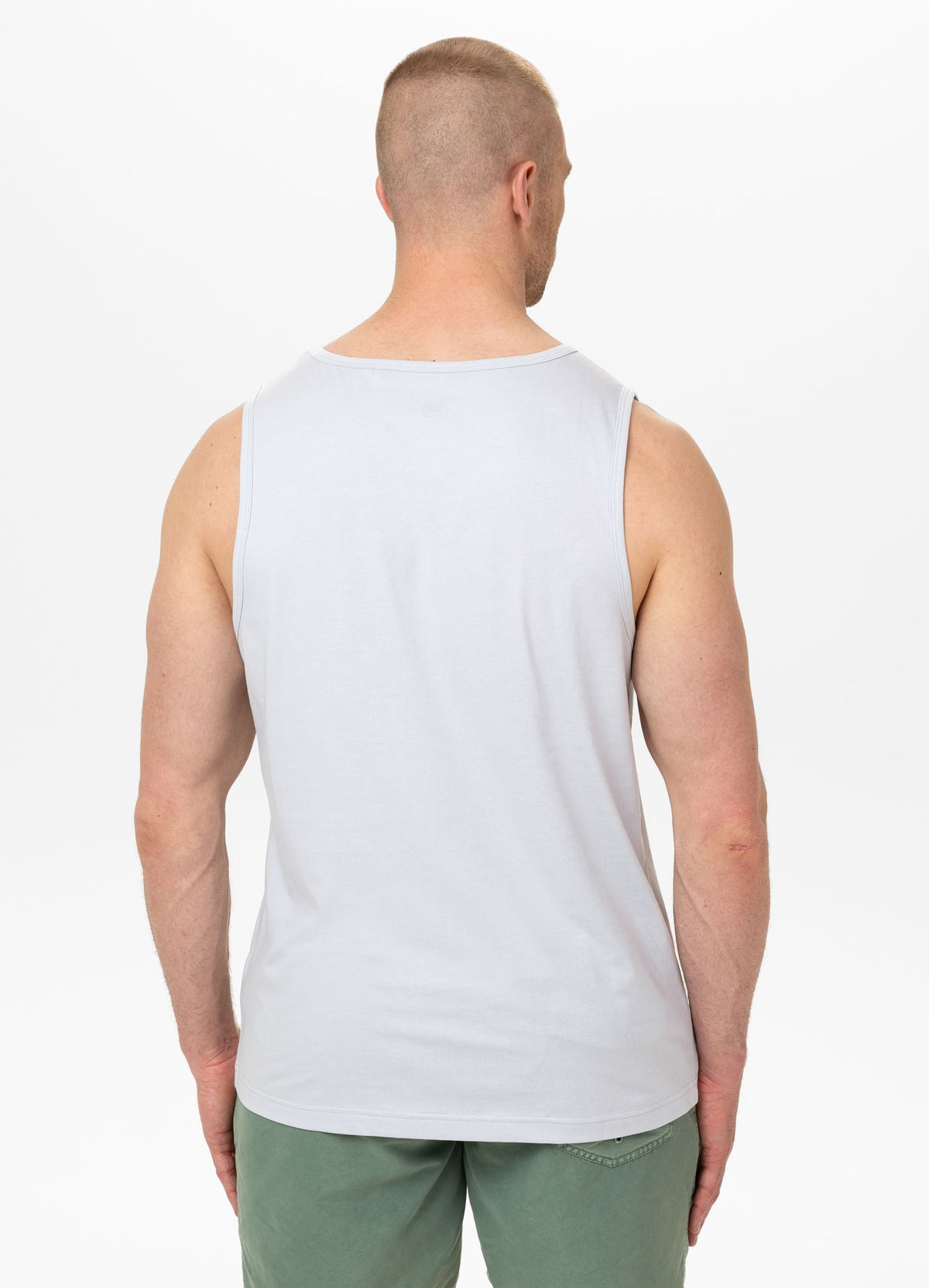 Men's Tank Top Coolmax SCOTT - Whity Blue